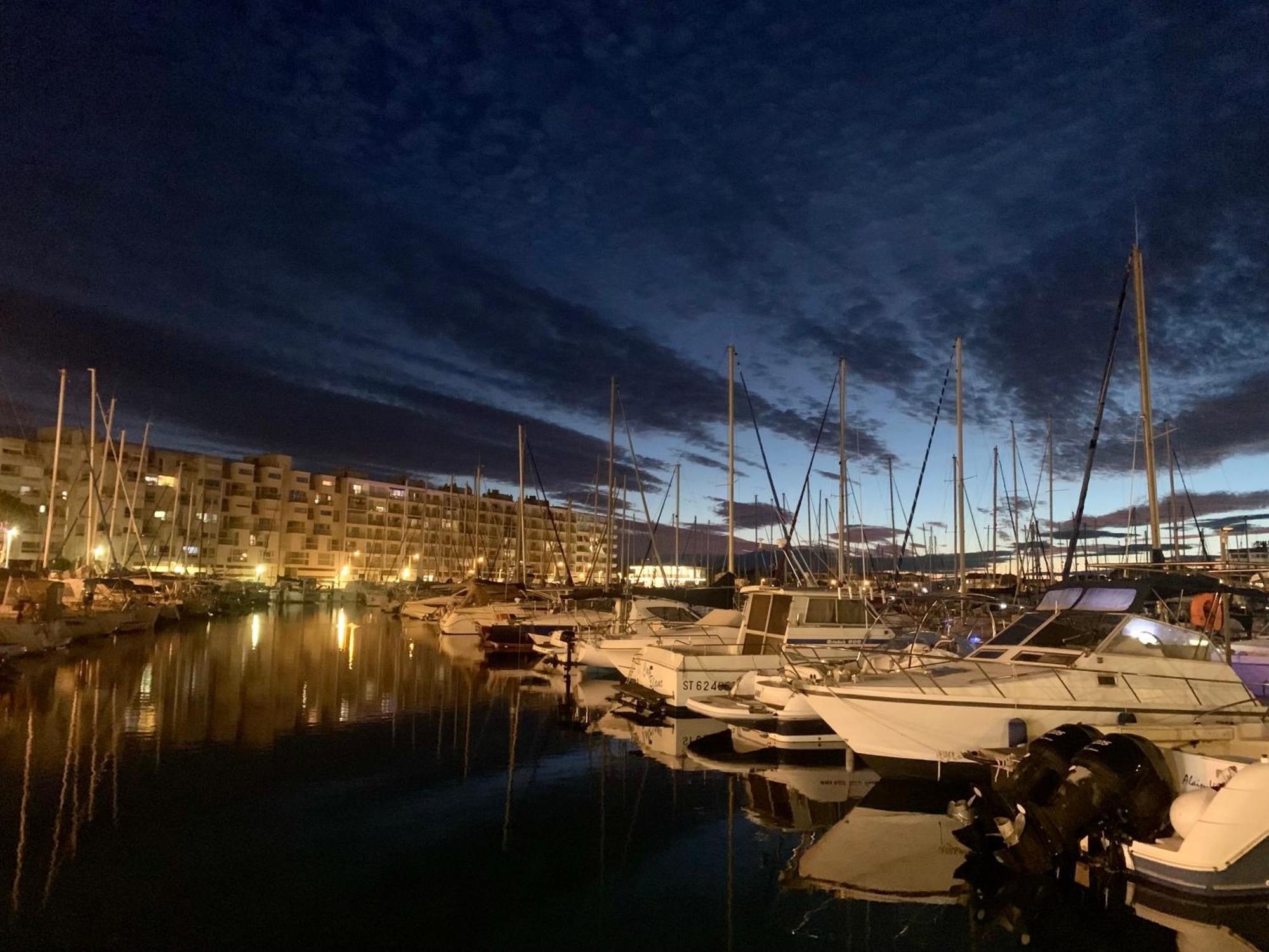 T3 Vue Port 200M De La Plage 2 Chambres Avec Garage Carnon-Plage Bagian luar foto