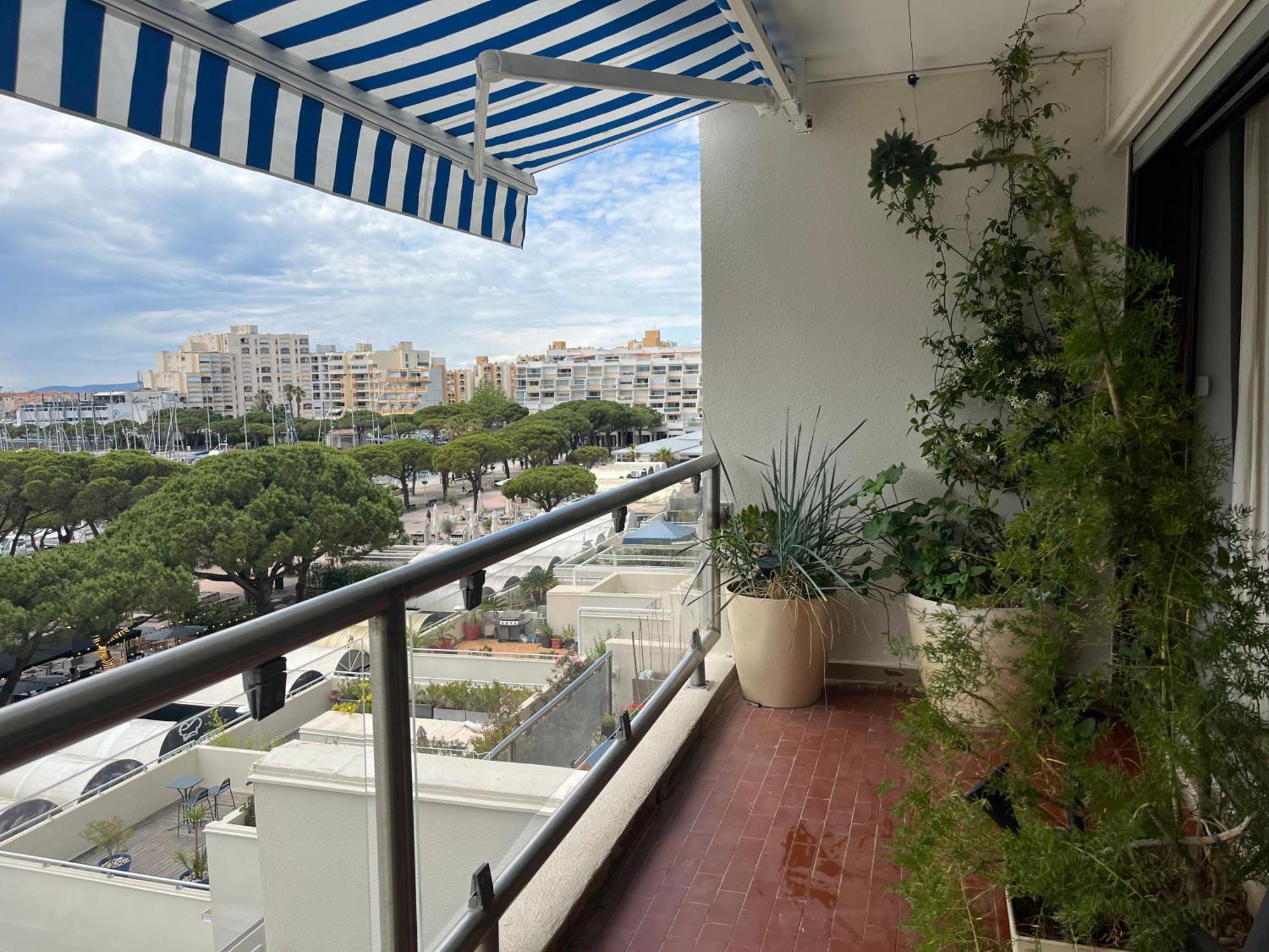 T3 Vue Port 200M De La Plage 2 Chambres Avec Garage Carnon-Plage Bagian luar foto