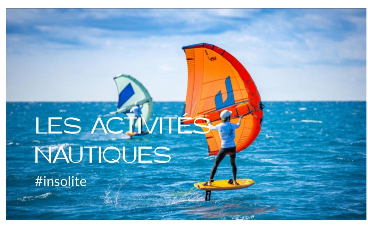 T3 Vue Port 200M De La Plage 2 Chambres Avec Garage Carnon-Plage Bagian luar foto